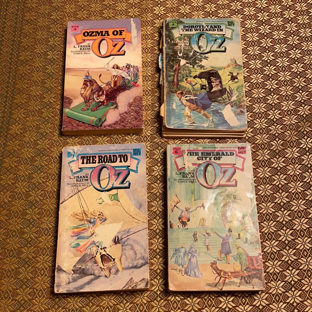 Vintage Wizard of Oz Series Books